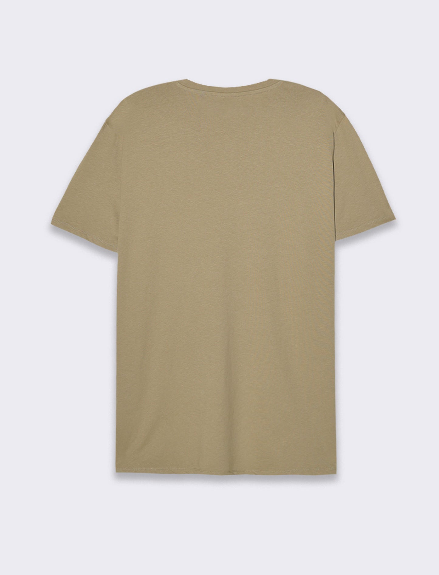 T-shirt waffle regular fit da uomo - Verde salvia