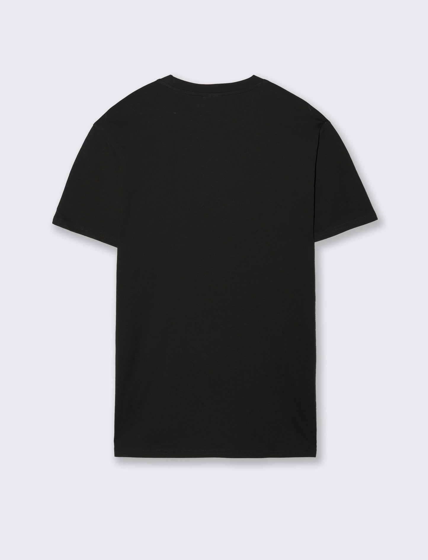 Man's premium cotton basic t-shirt regular fit - Black
