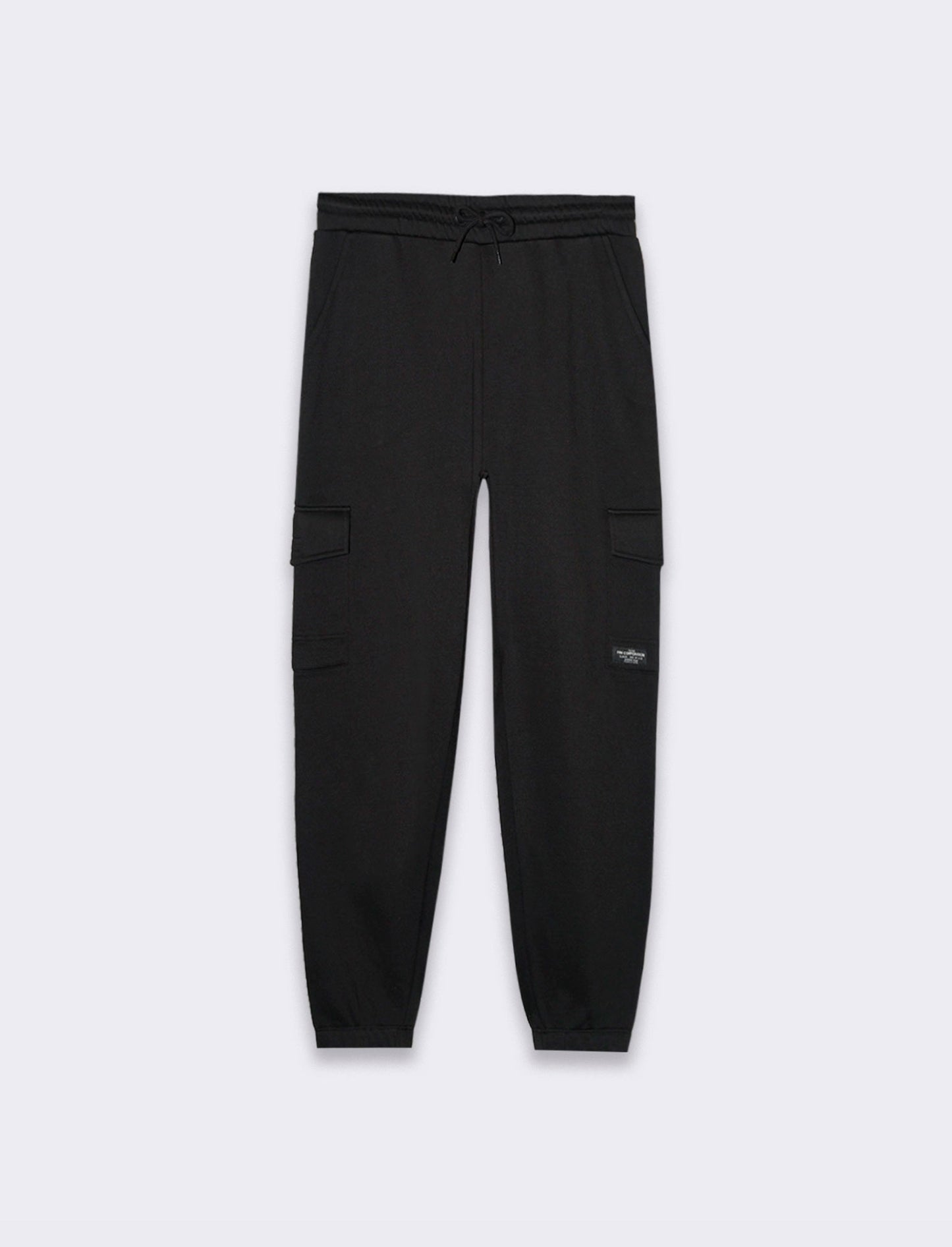 Man's sweatpants with pockets for comfort - Black