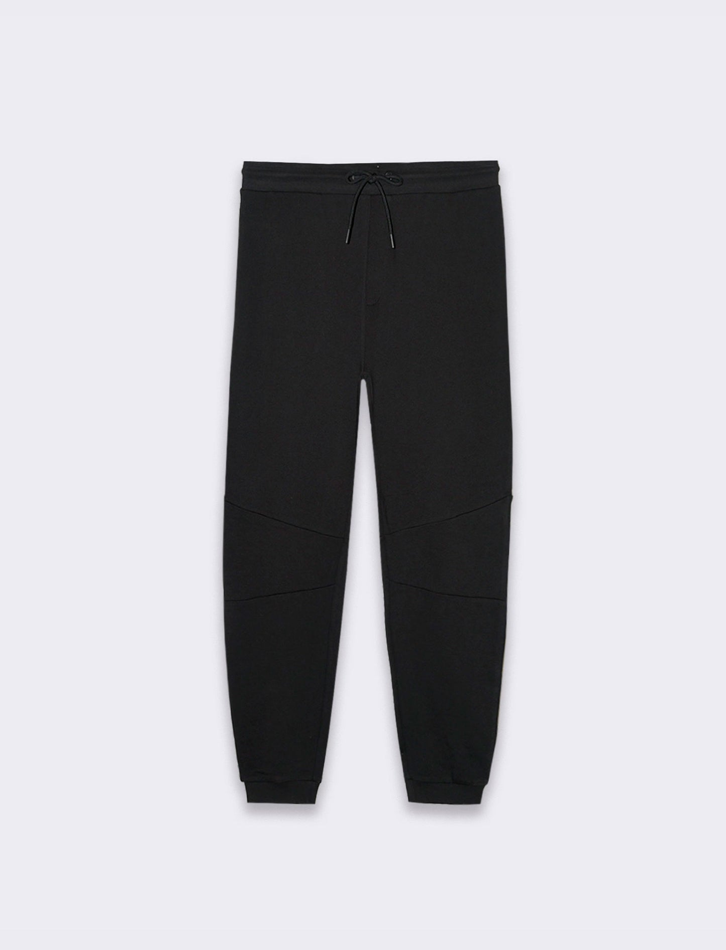 Pantaloni jogger in felpa da uomo - Nero