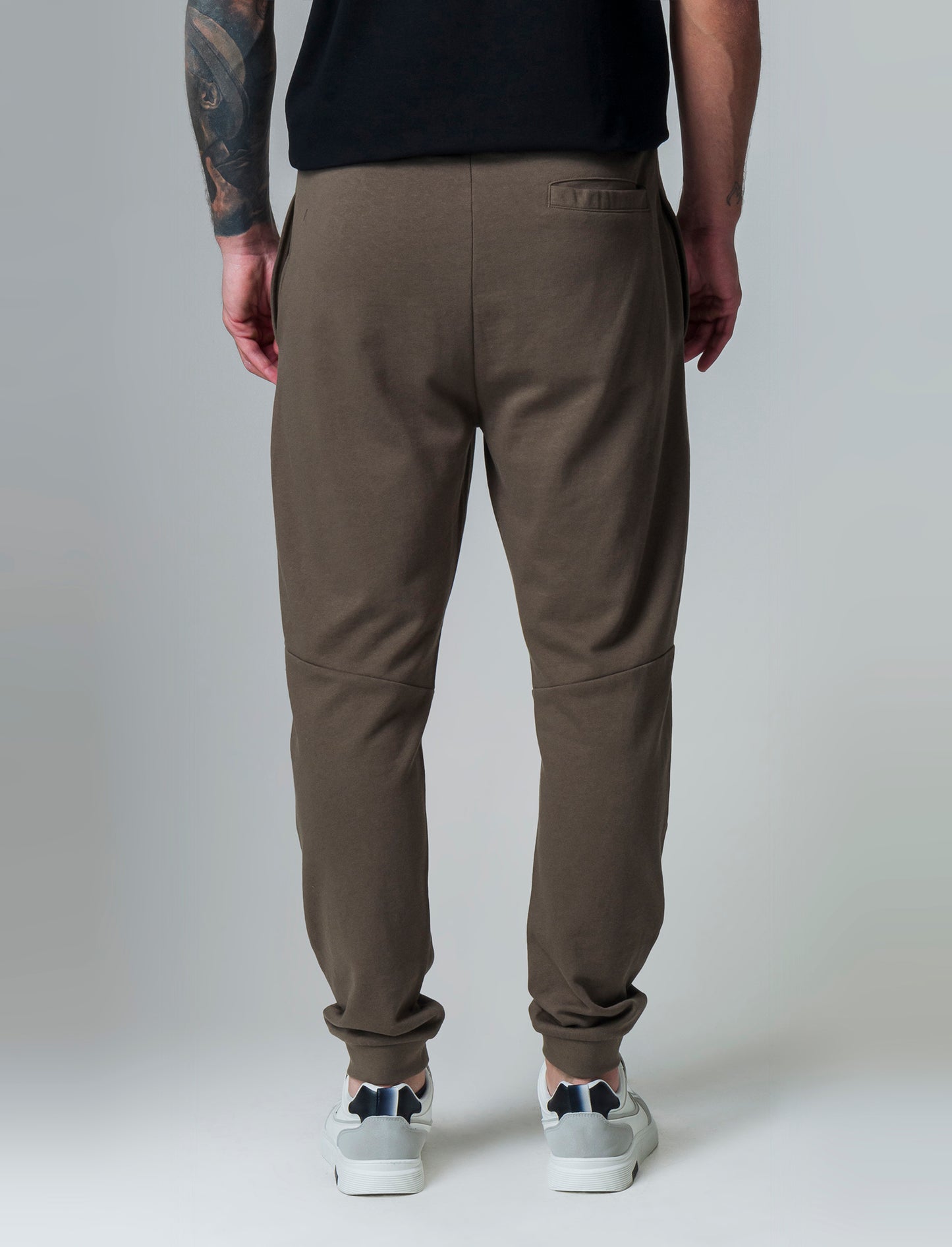 Pantaloni jogger in felpa da uomo - Verde kaki
