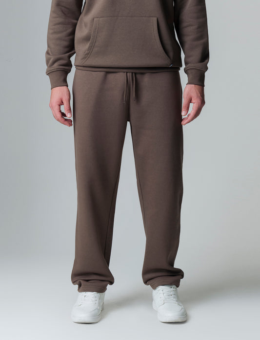 Man's jogger sweatpants with straight fit - Grey