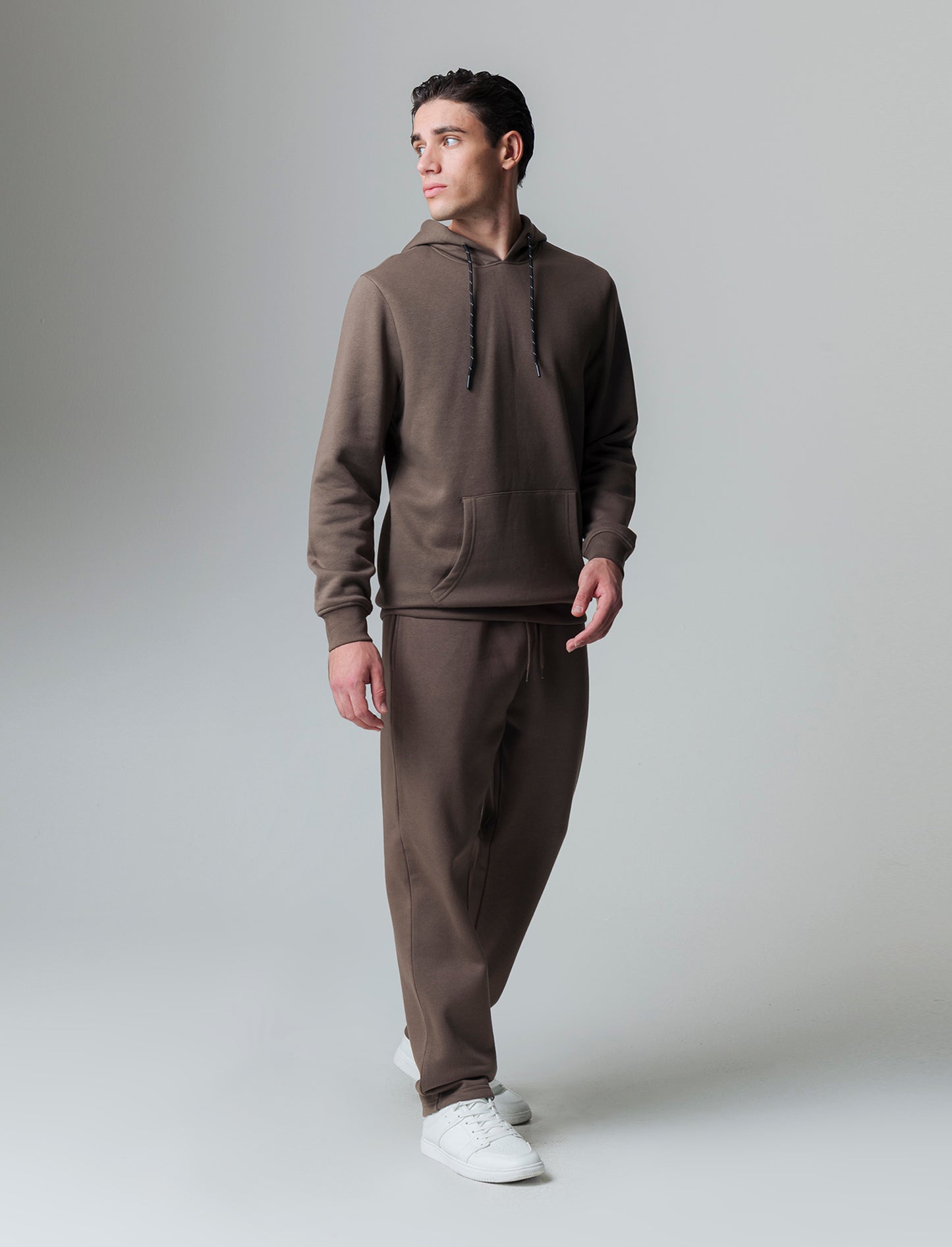 Man's jogger sweatpants with straight fit - Grey