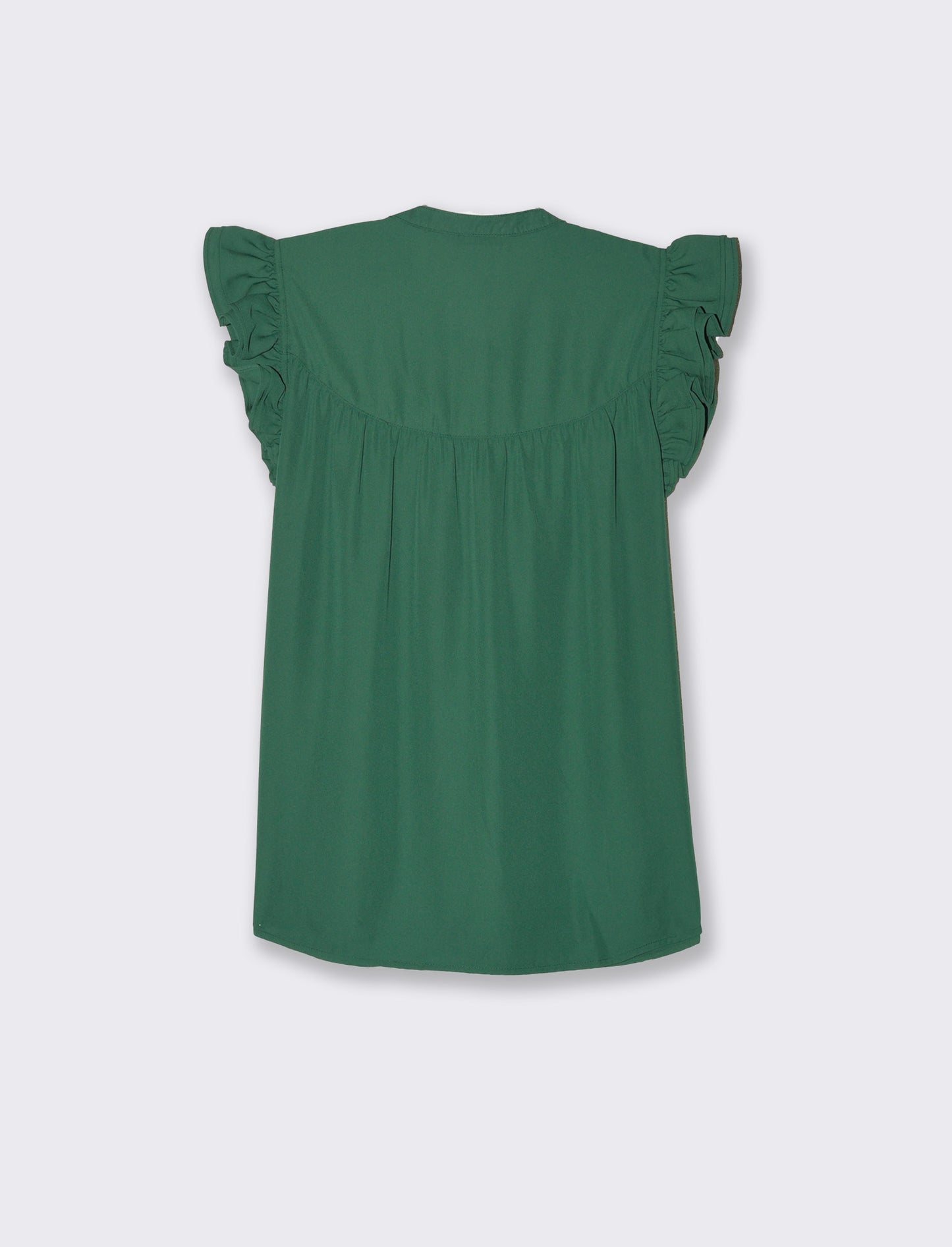 Woman's sleeveless cardigan - Green