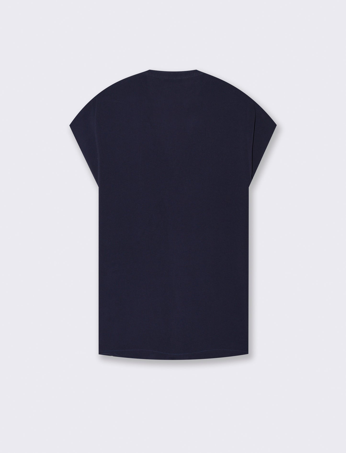 Casacca con scollo a v da donna - Blu