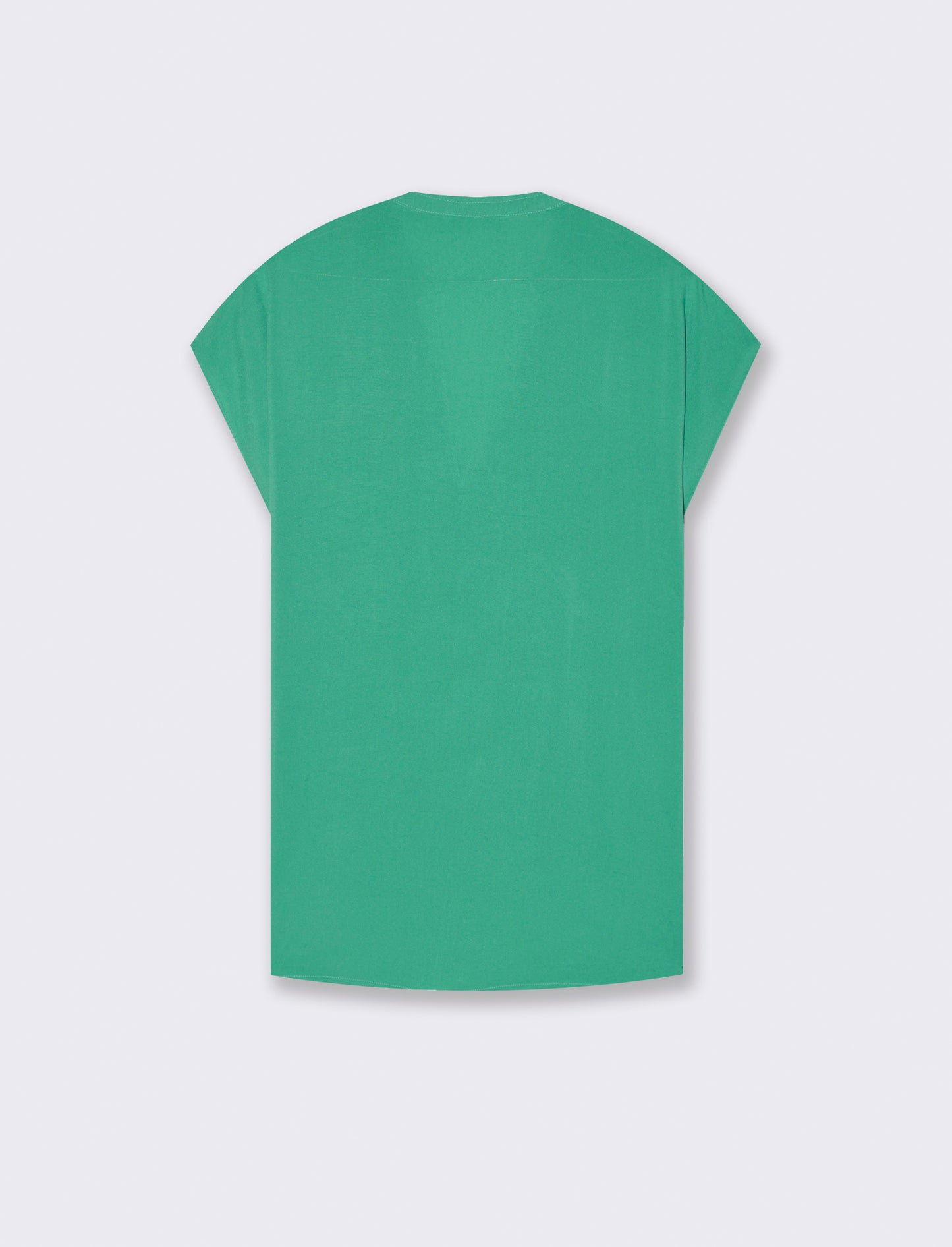 Casacca con scollo a v da donna - Verde smeraldo