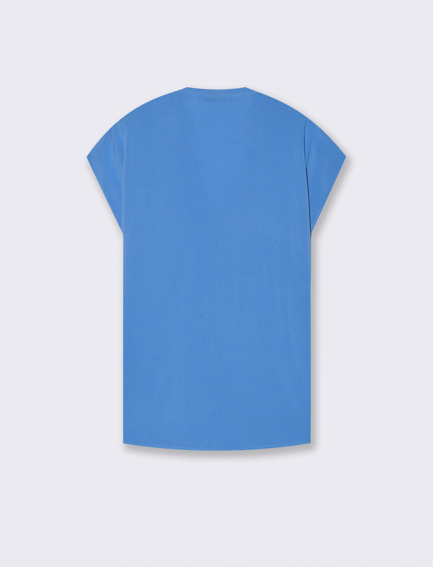 Casacca con scollo a v da donna - Bluette