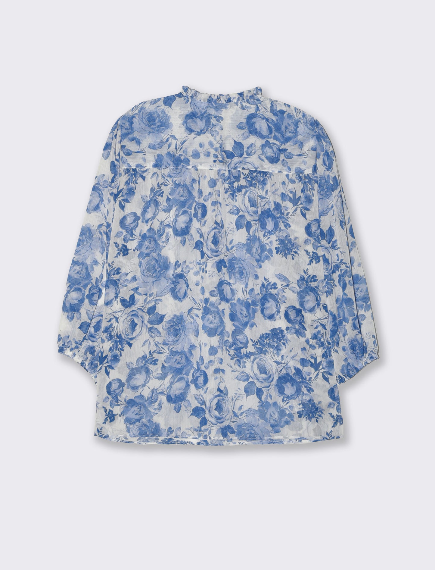 Woman's ruffled blouse for elegant style - 