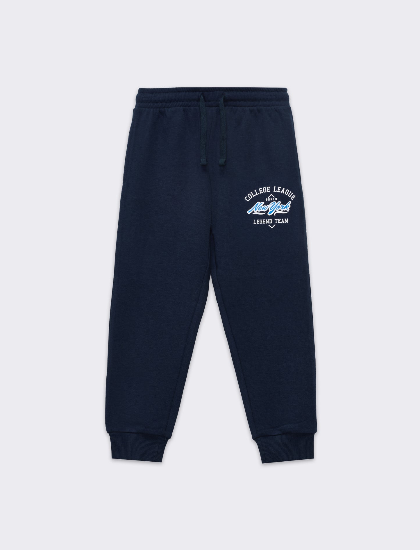 Pantaloni jogger con stampa da bambino - Blu