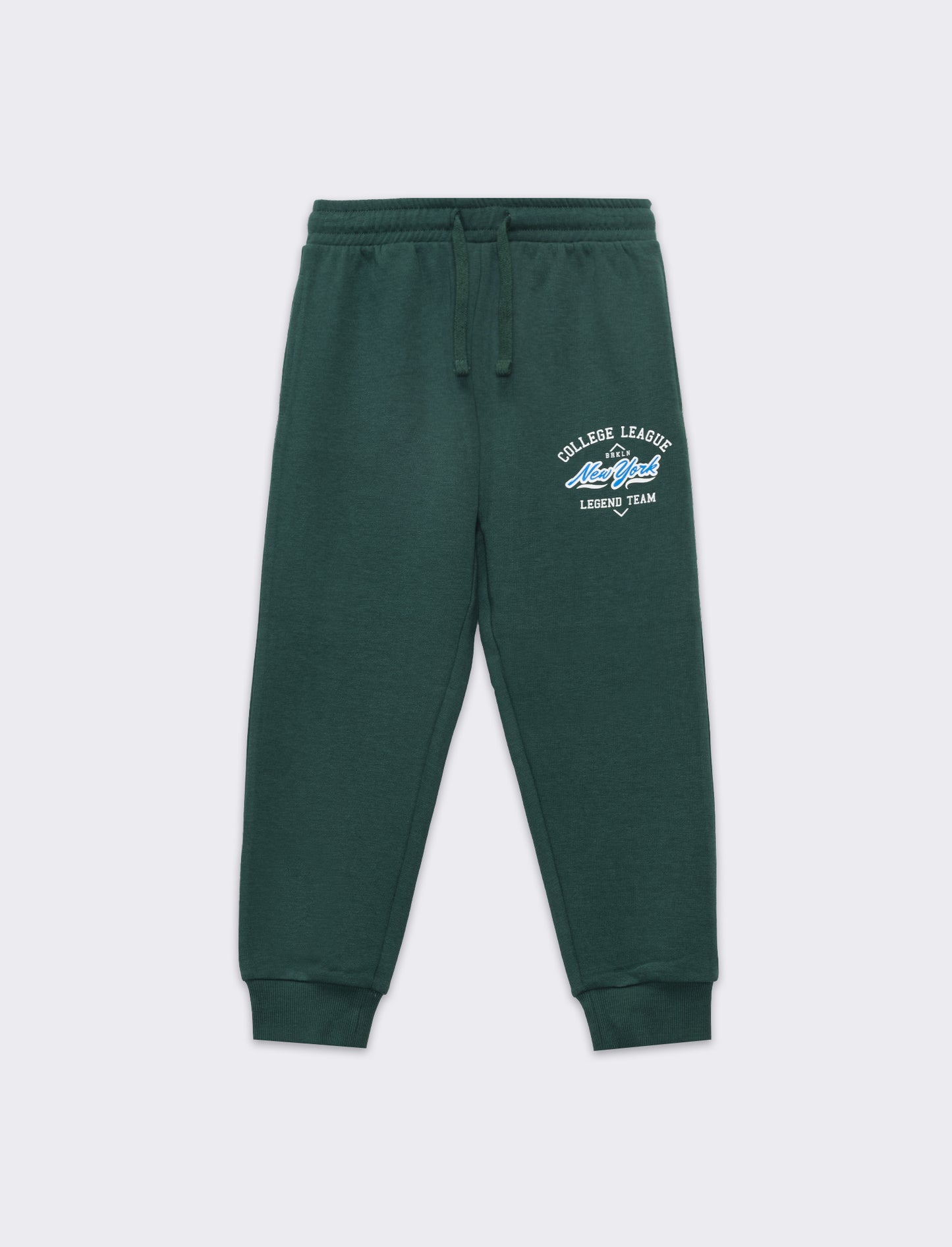 Pantaloni jogger con stampa da bambino - Verde
