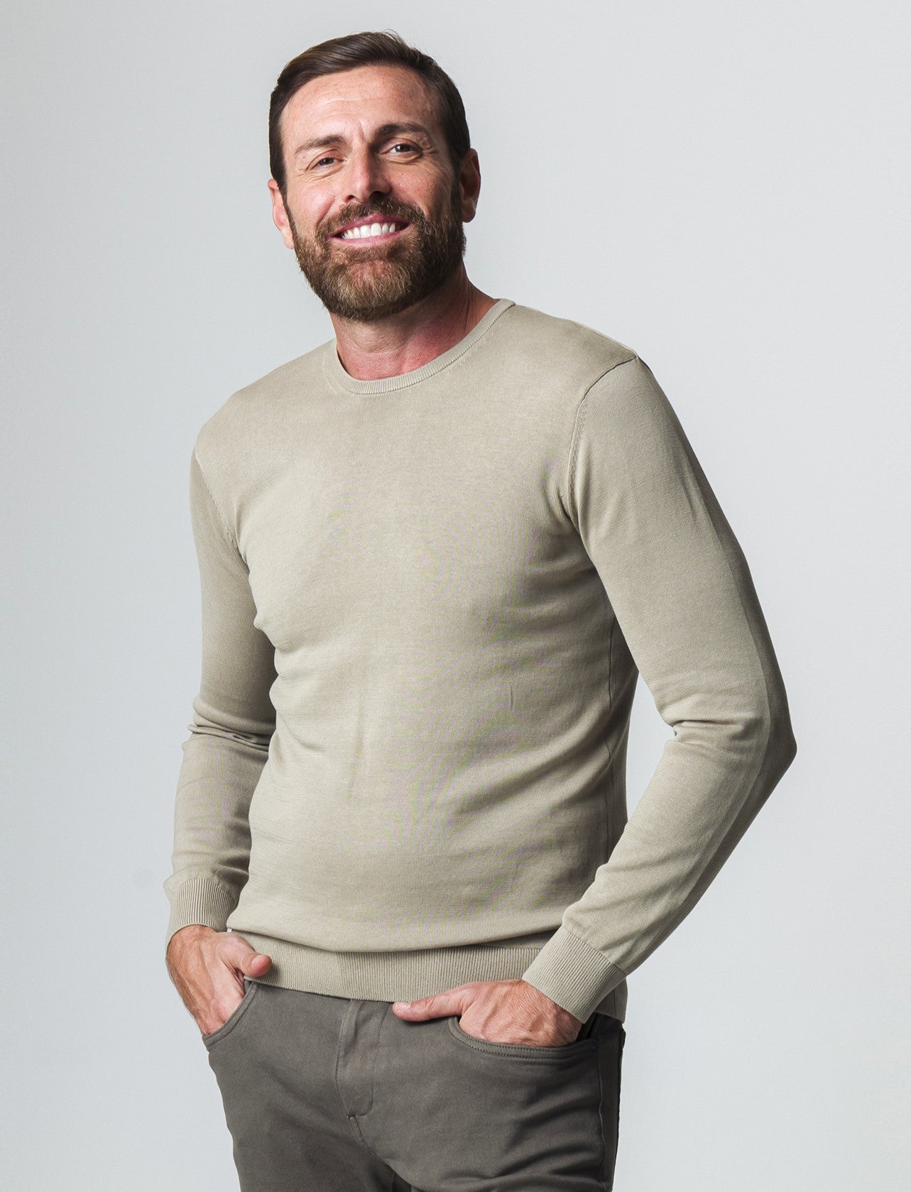 Man's basic cotton t-shirt - Green