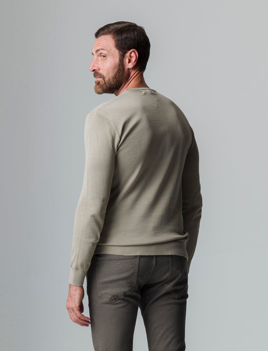 Man's basic cotton t-shirt - Green