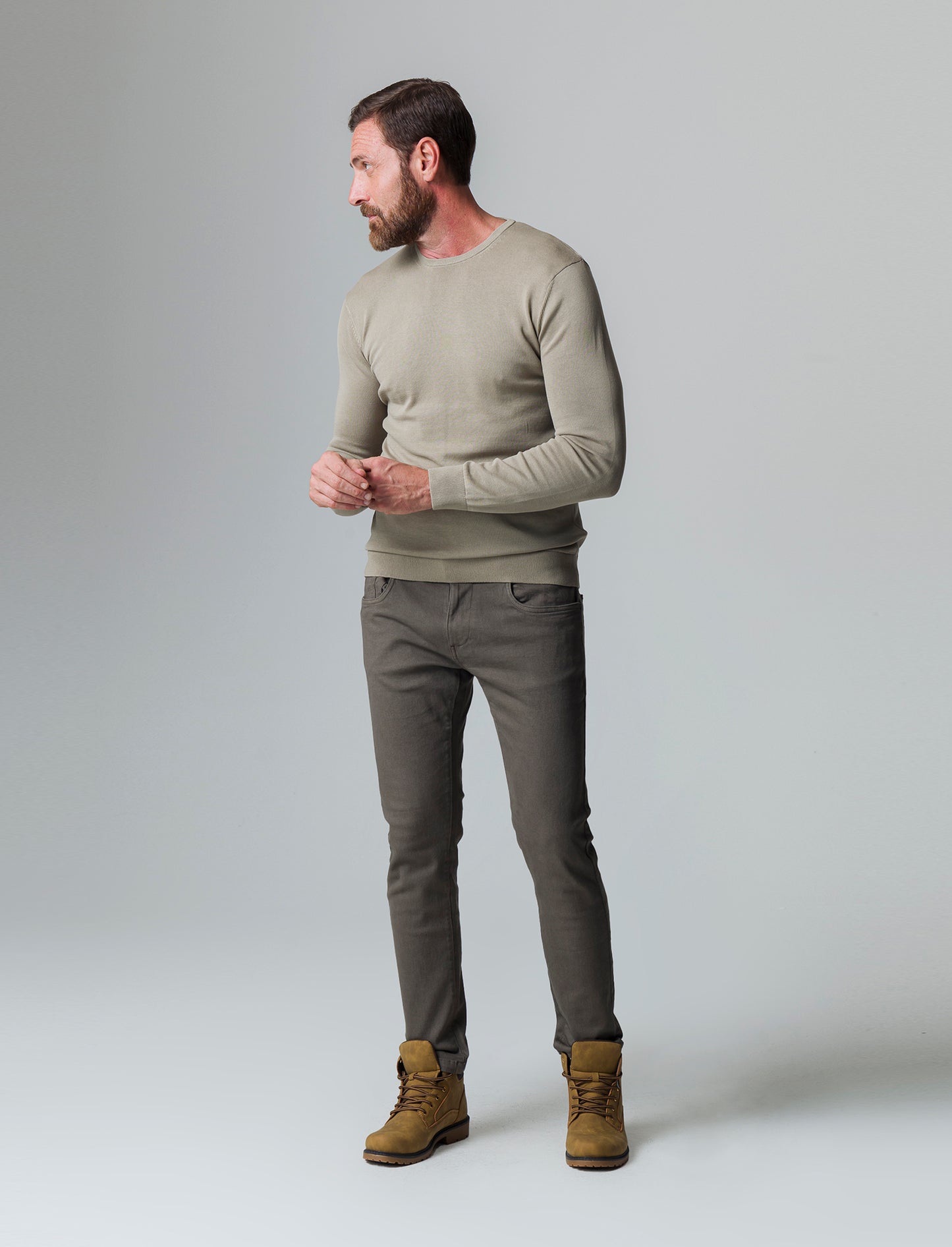 Man's basic cotton t-shirt - Green