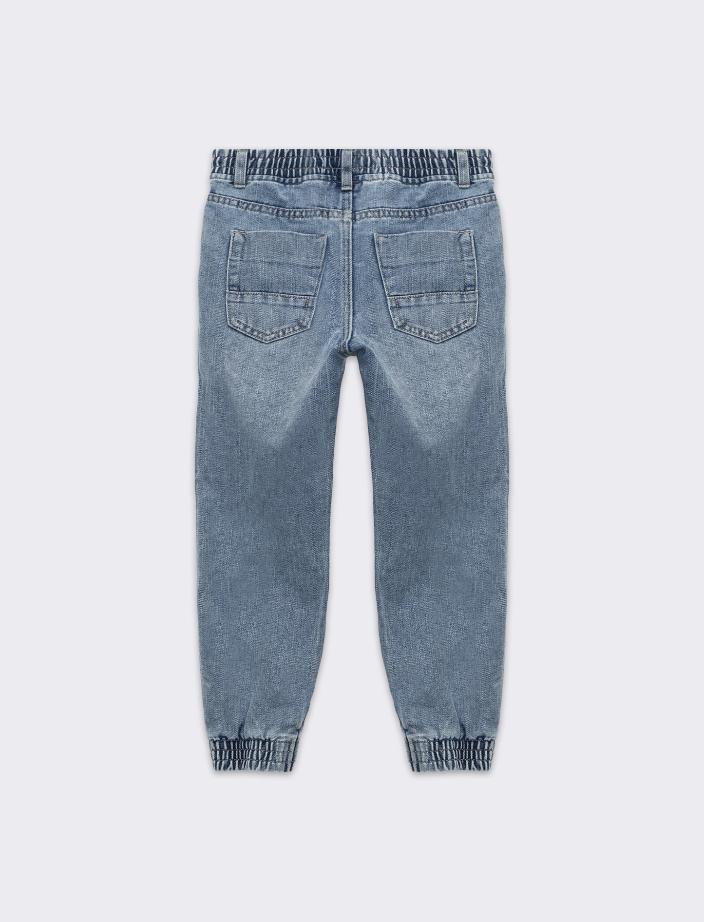 Jogger in denim da bambino - Denim chiaro