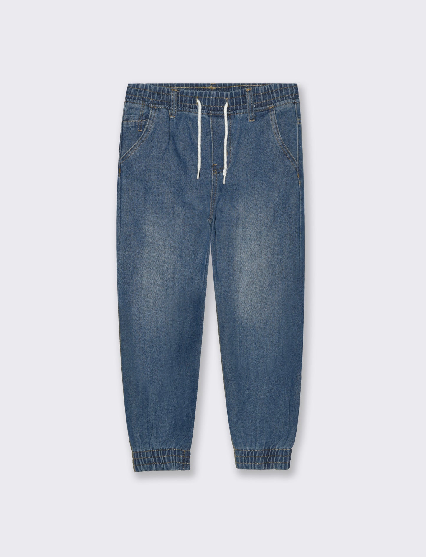 Jogger in denim da bambino - Denim