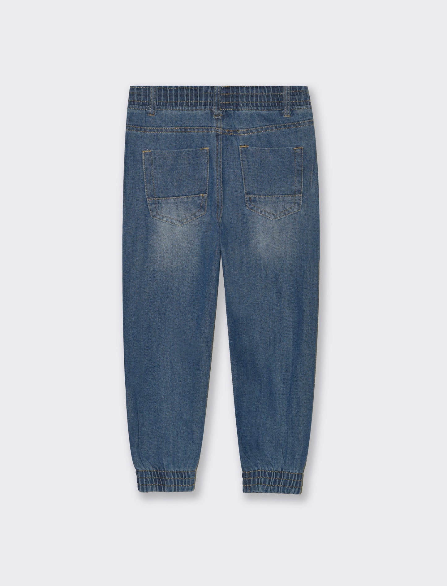 Jogger in denim da bambino - Denim