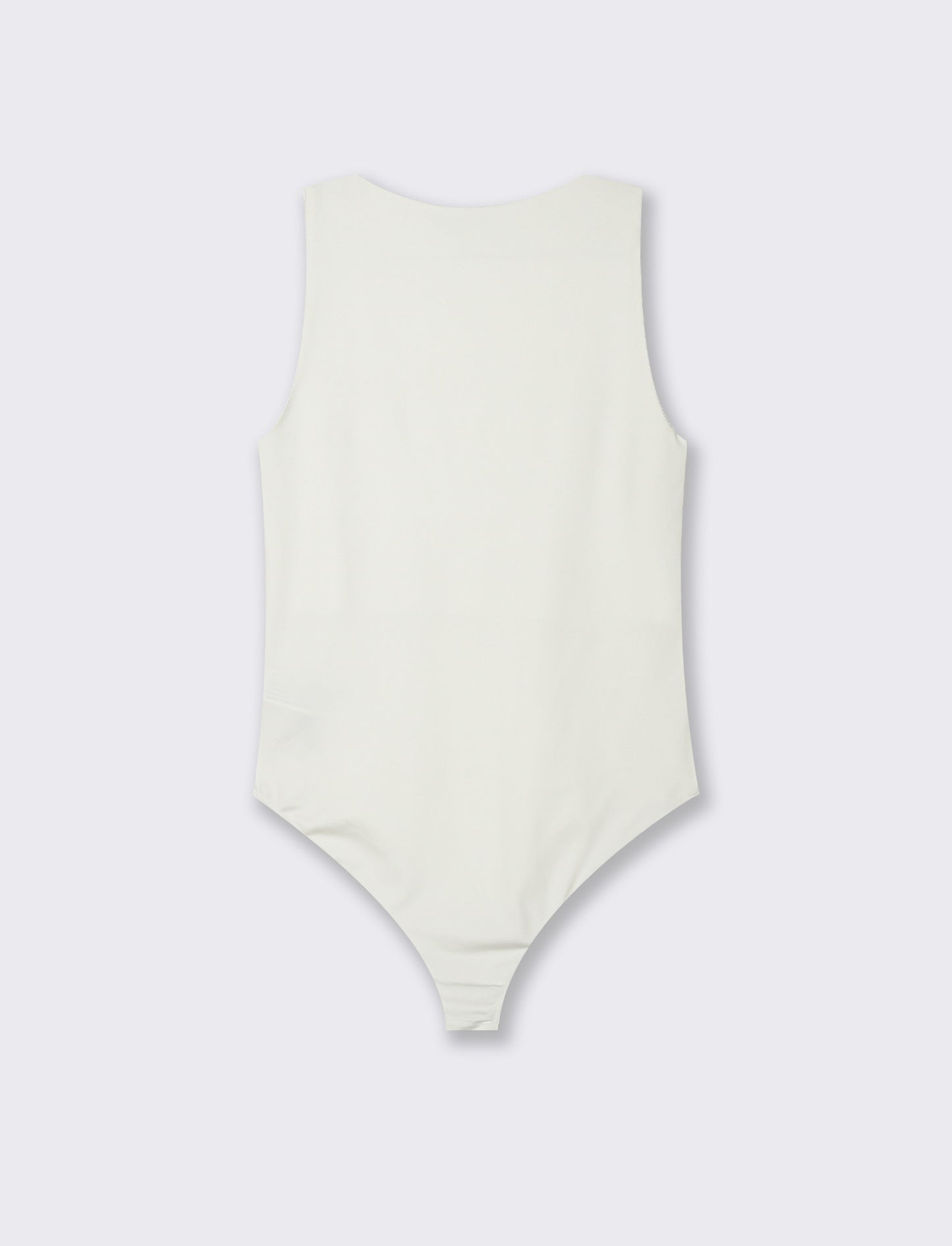 Woman's sleeveless body - giromanica style - White