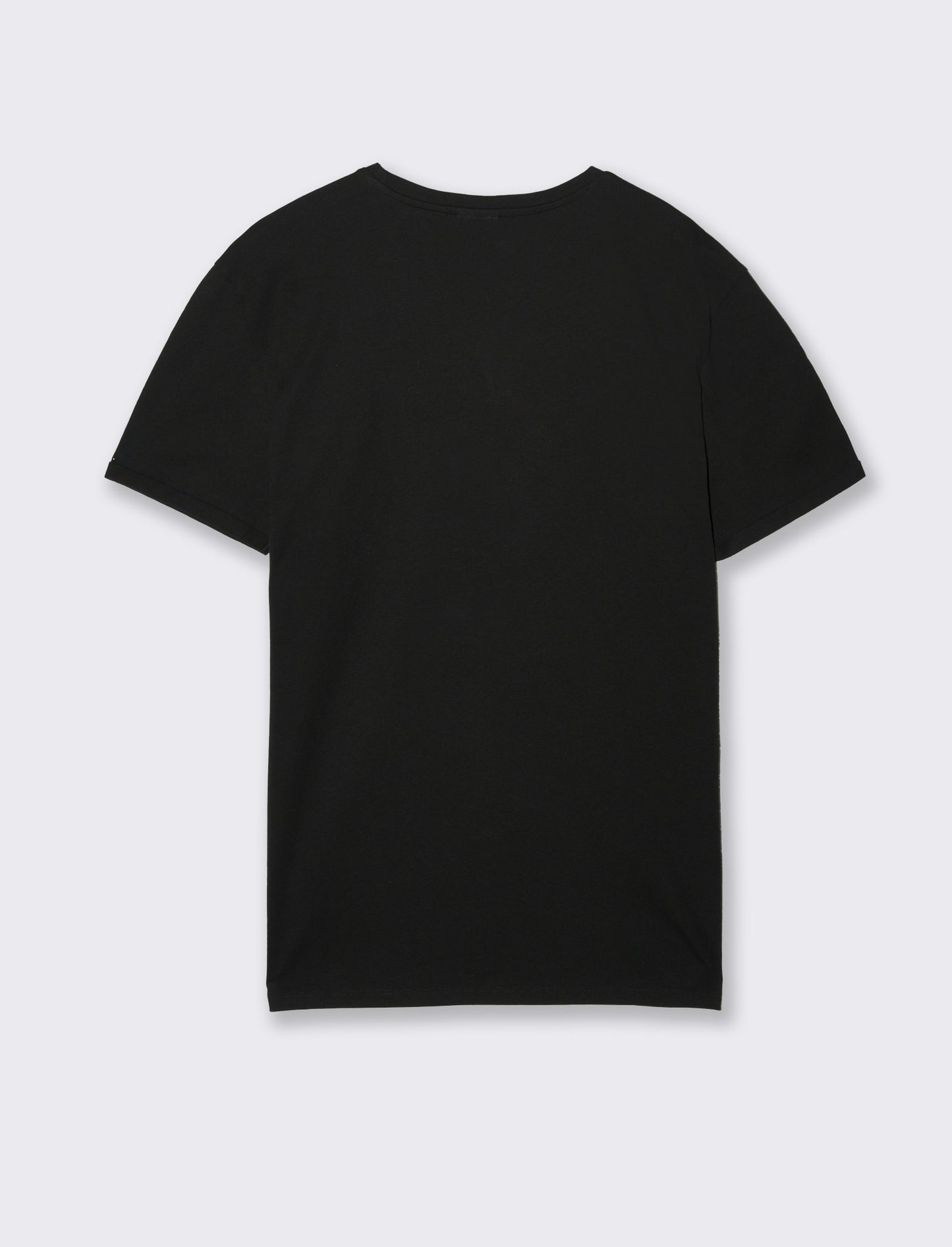 Man's basic pocket t-shirt for everyday wear - Black