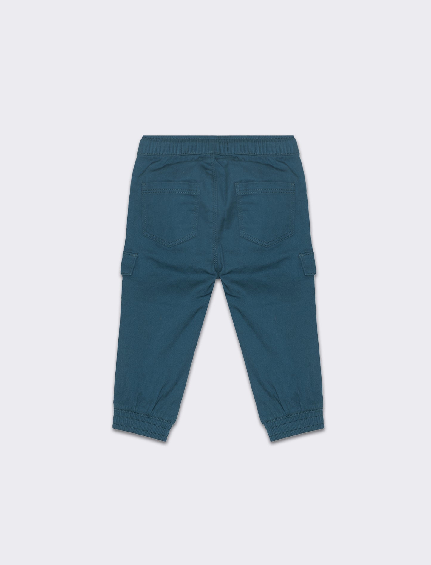 Pantalone con tasconi da neonato - Verde Ottanio