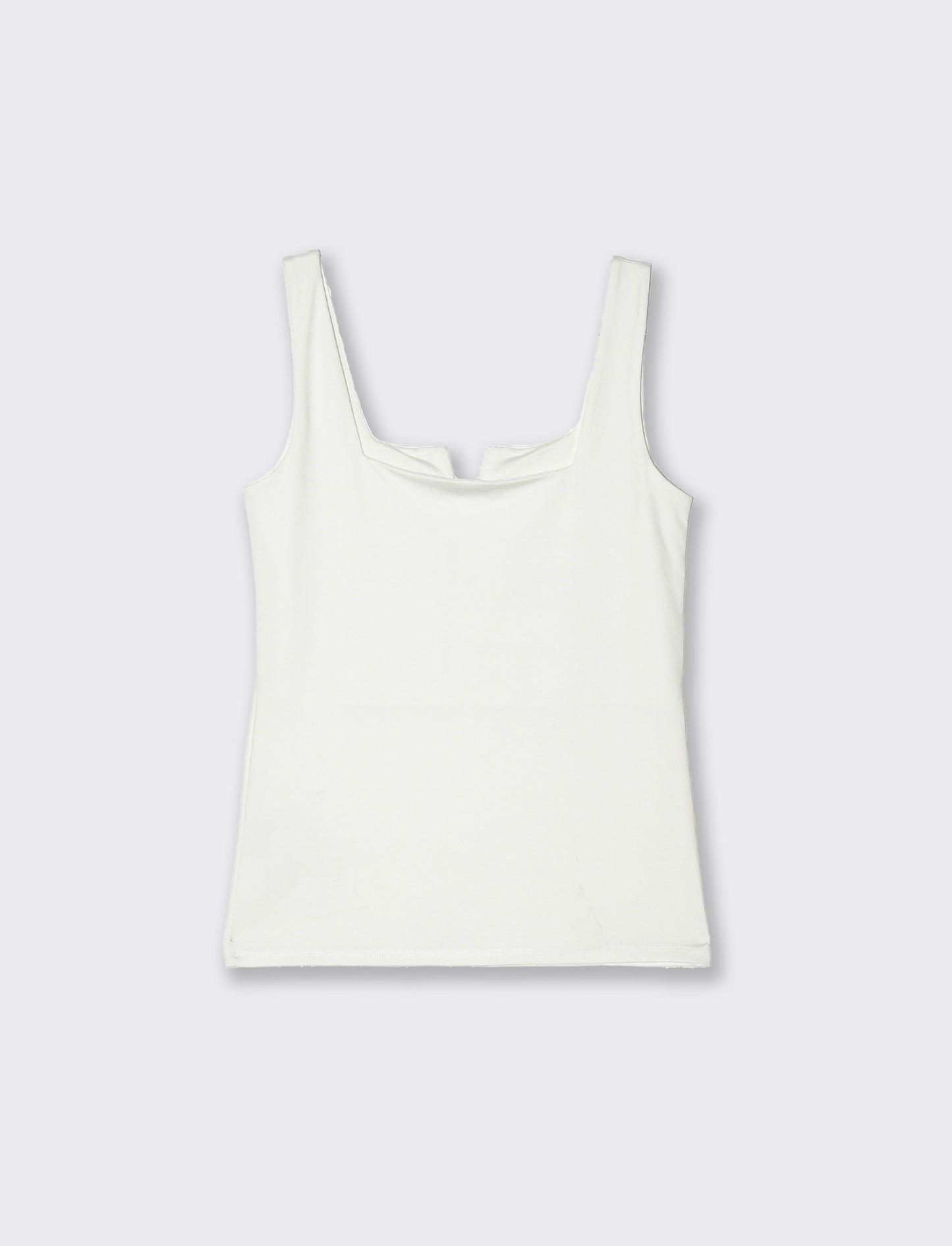 Top con spallina larga da donna - Bianco latte