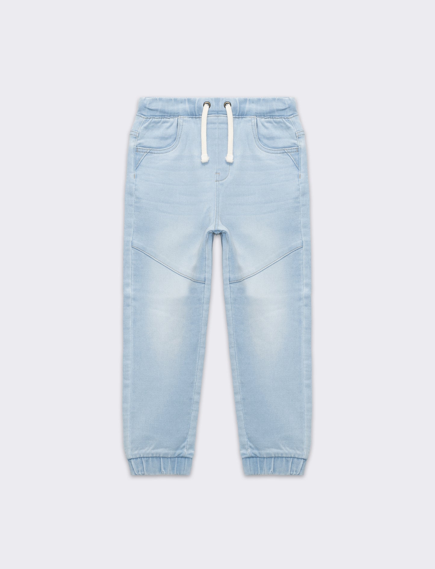 Jogger in denim da bambino - Denim chiaro