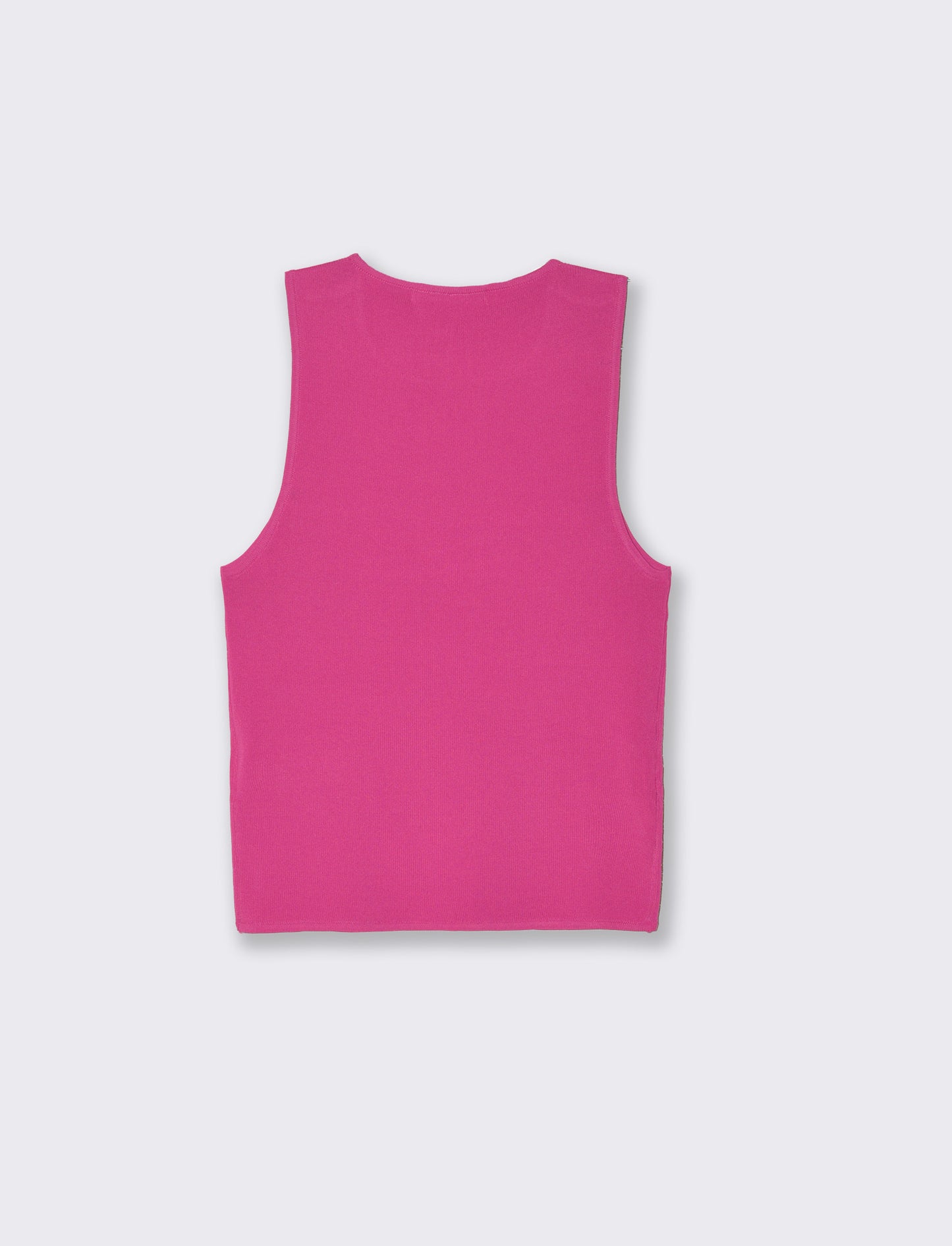 Top in maglia da donna - Fuxia