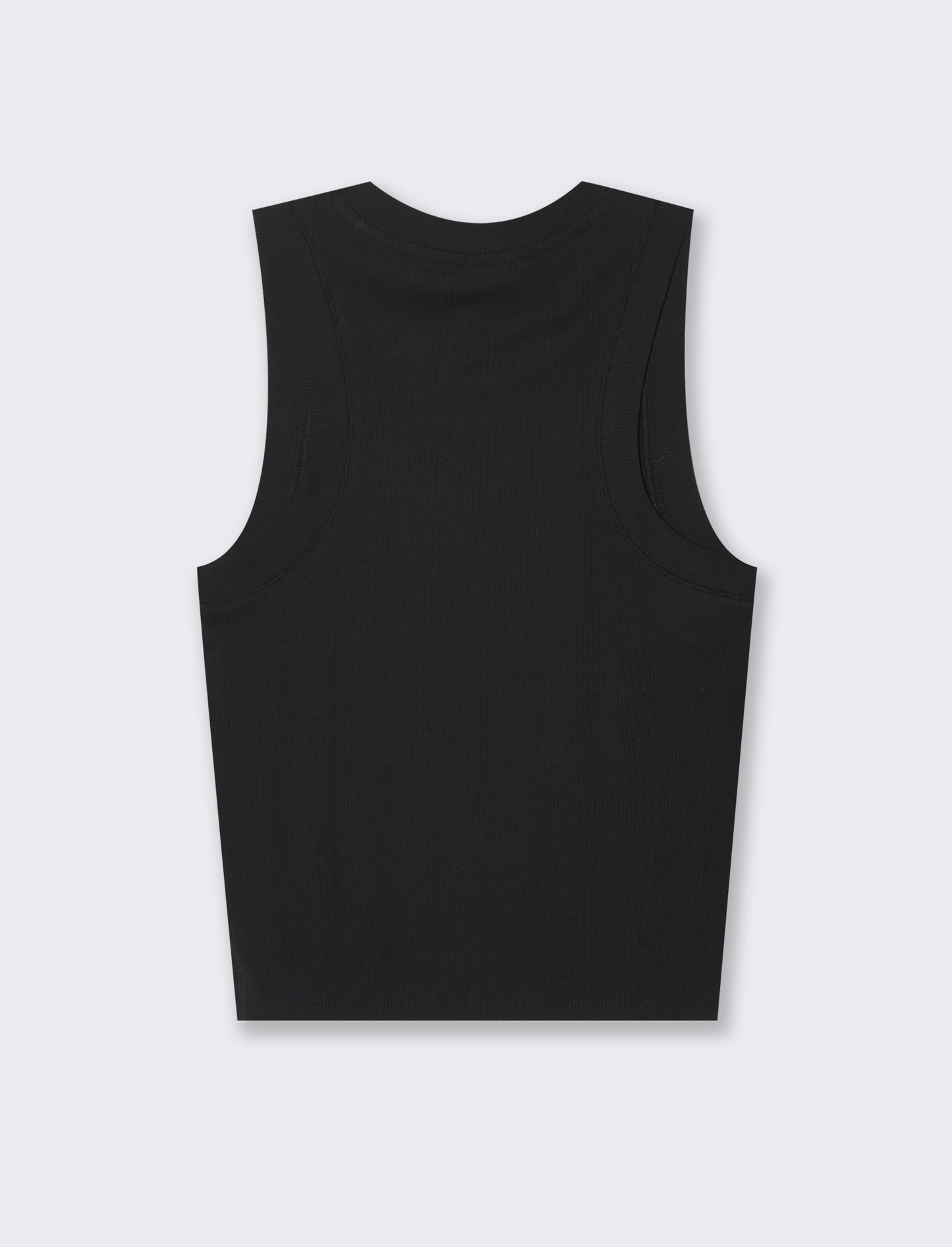 Top in maglia da donna - Nero