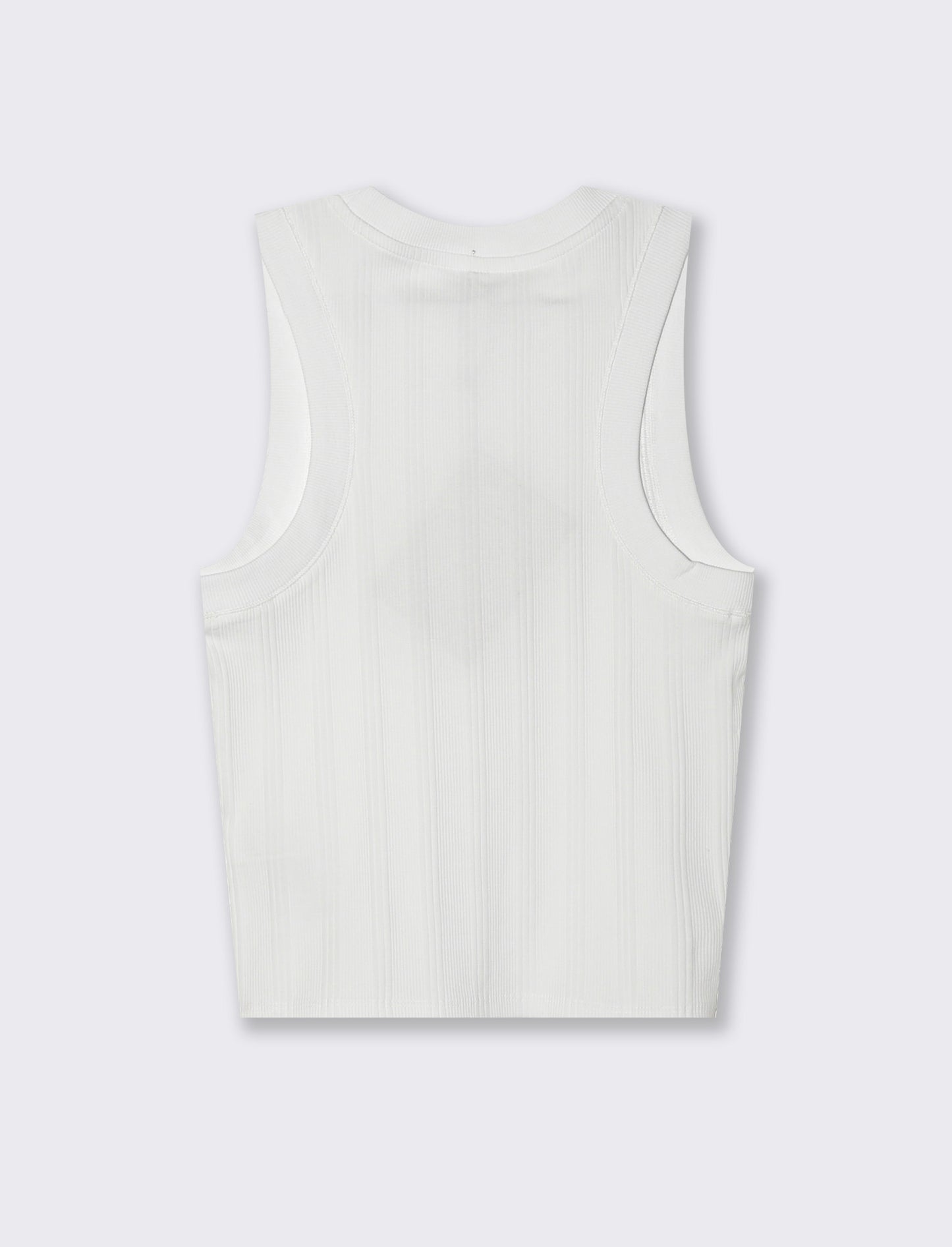 Top in maglia da donna - Bianco