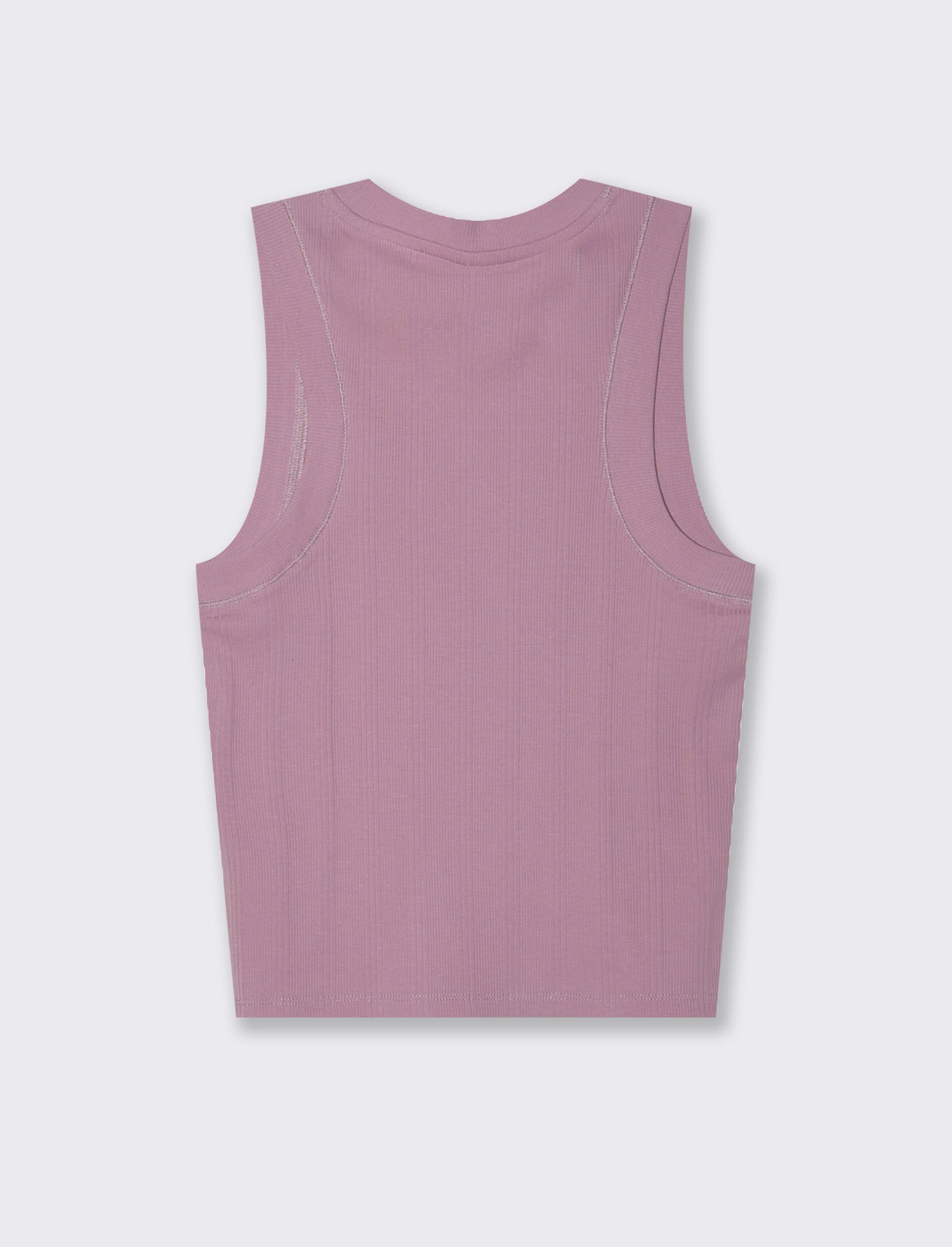Top in maglia da donna - Rosa polvere