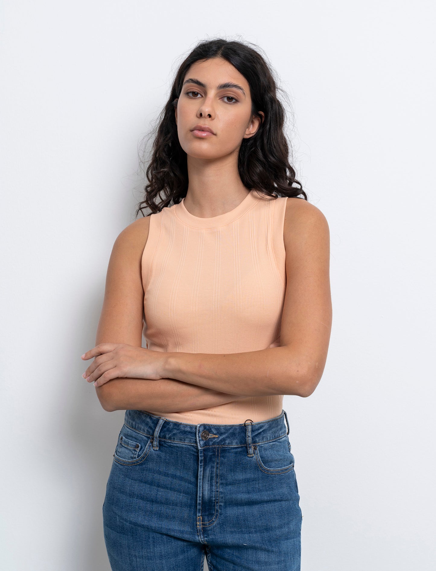 Top in maglia da donna - Melone