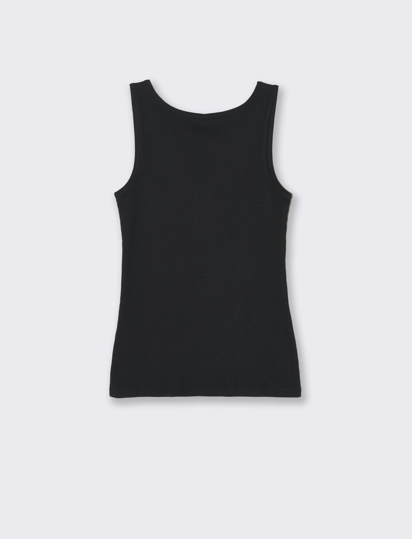 Top con zip da donna - Nero