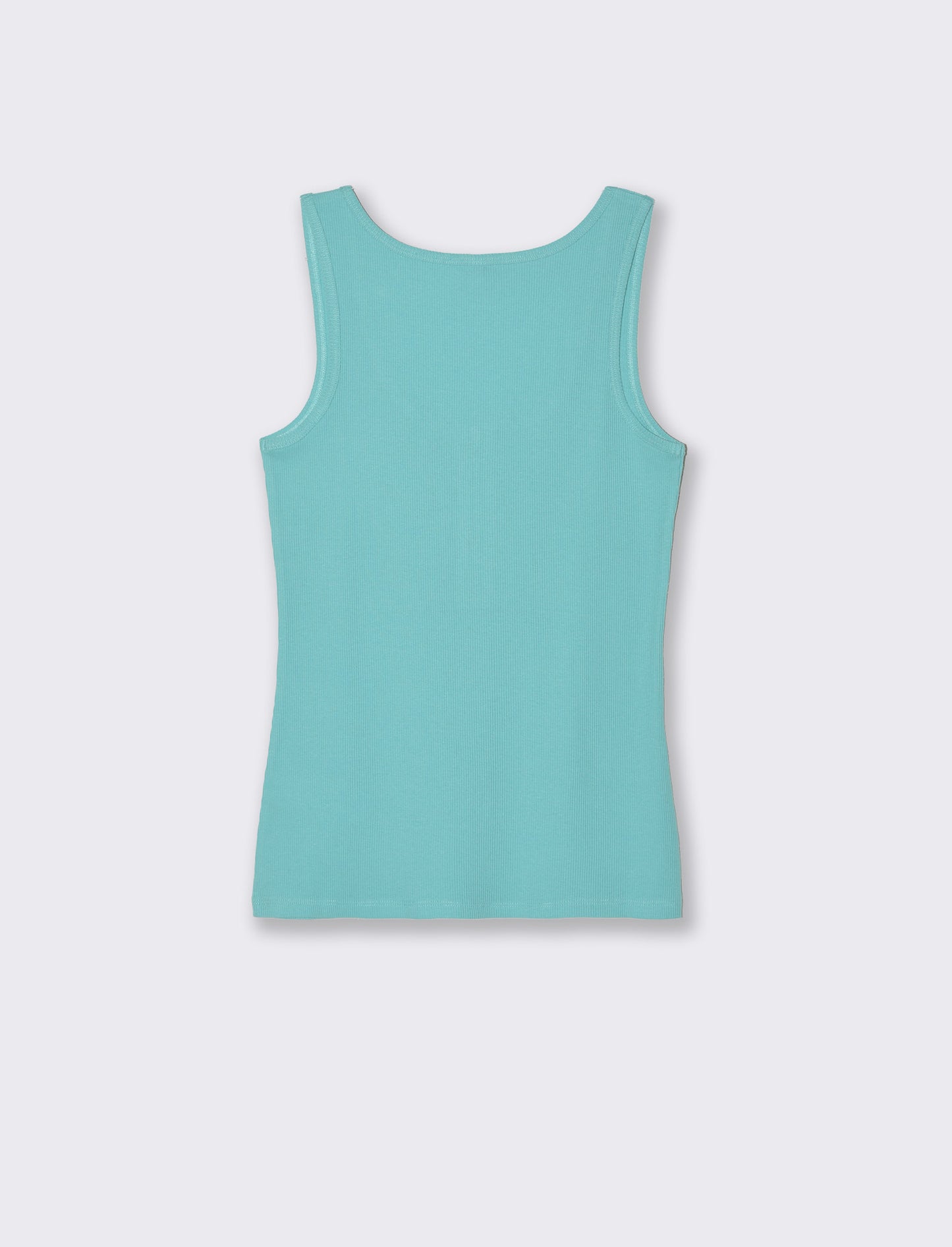 Top con zip da donna - Turchese