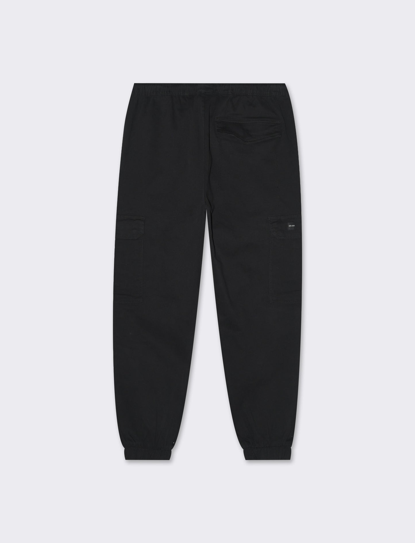 Man's slim fit cargo pants - Black