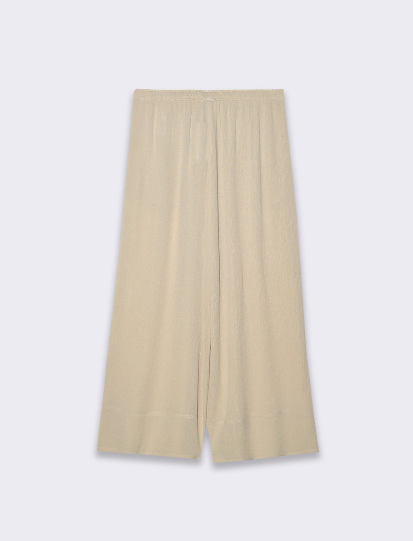 Pantalone coulotte da donna - Beige corda