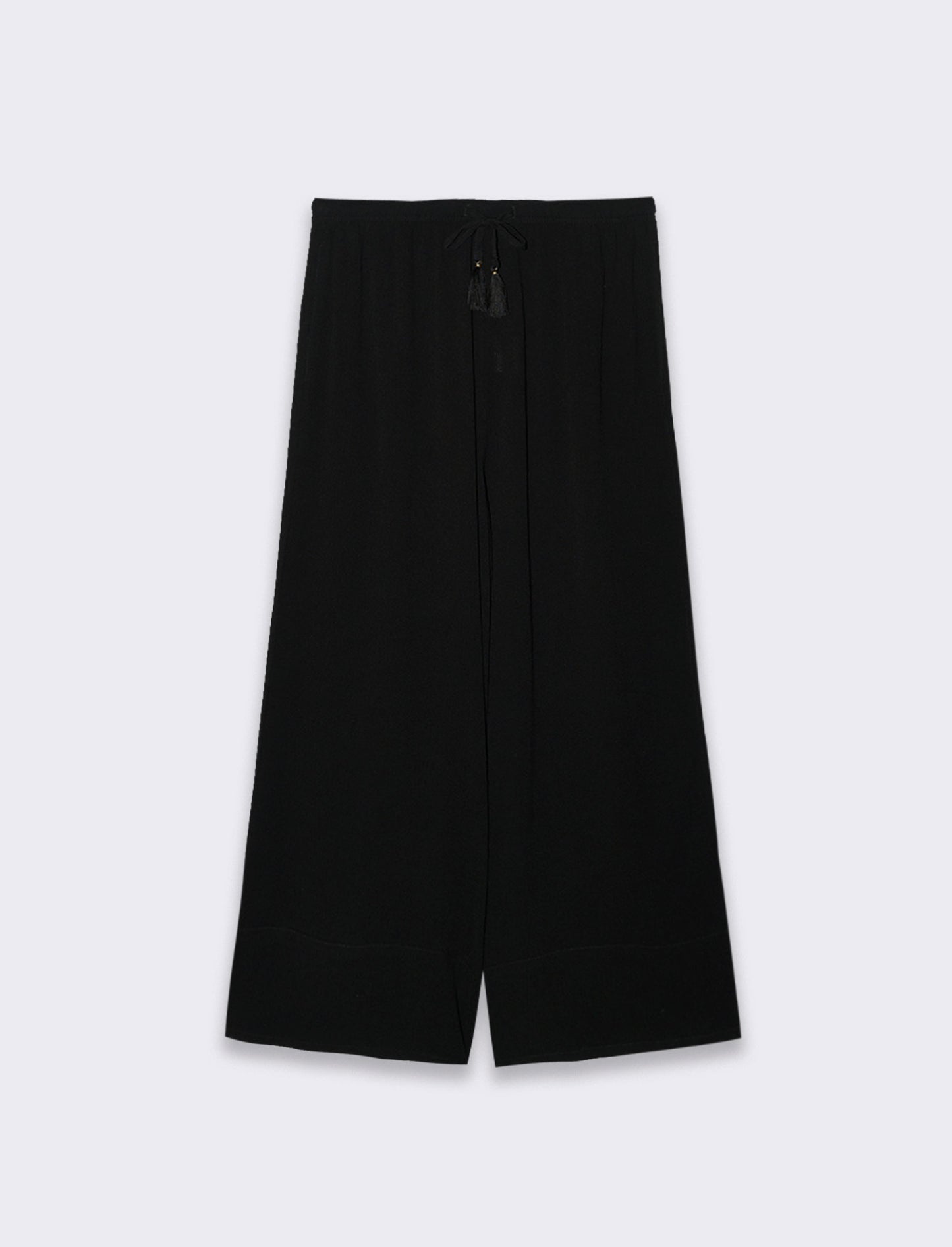 Pantalone coulotte da donna - Nero