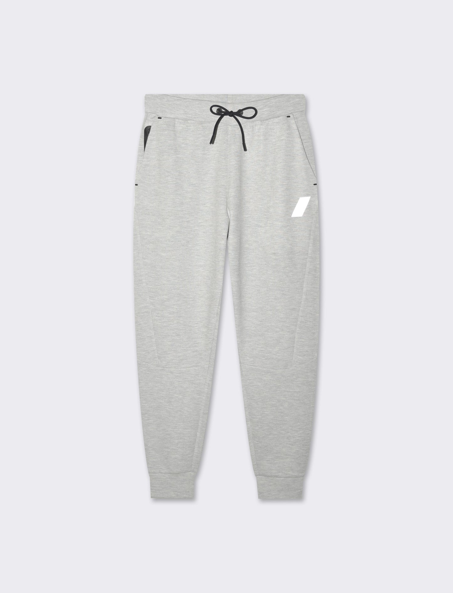 Pantaloni sportivi in interlock: da uomo - Grigio mel.