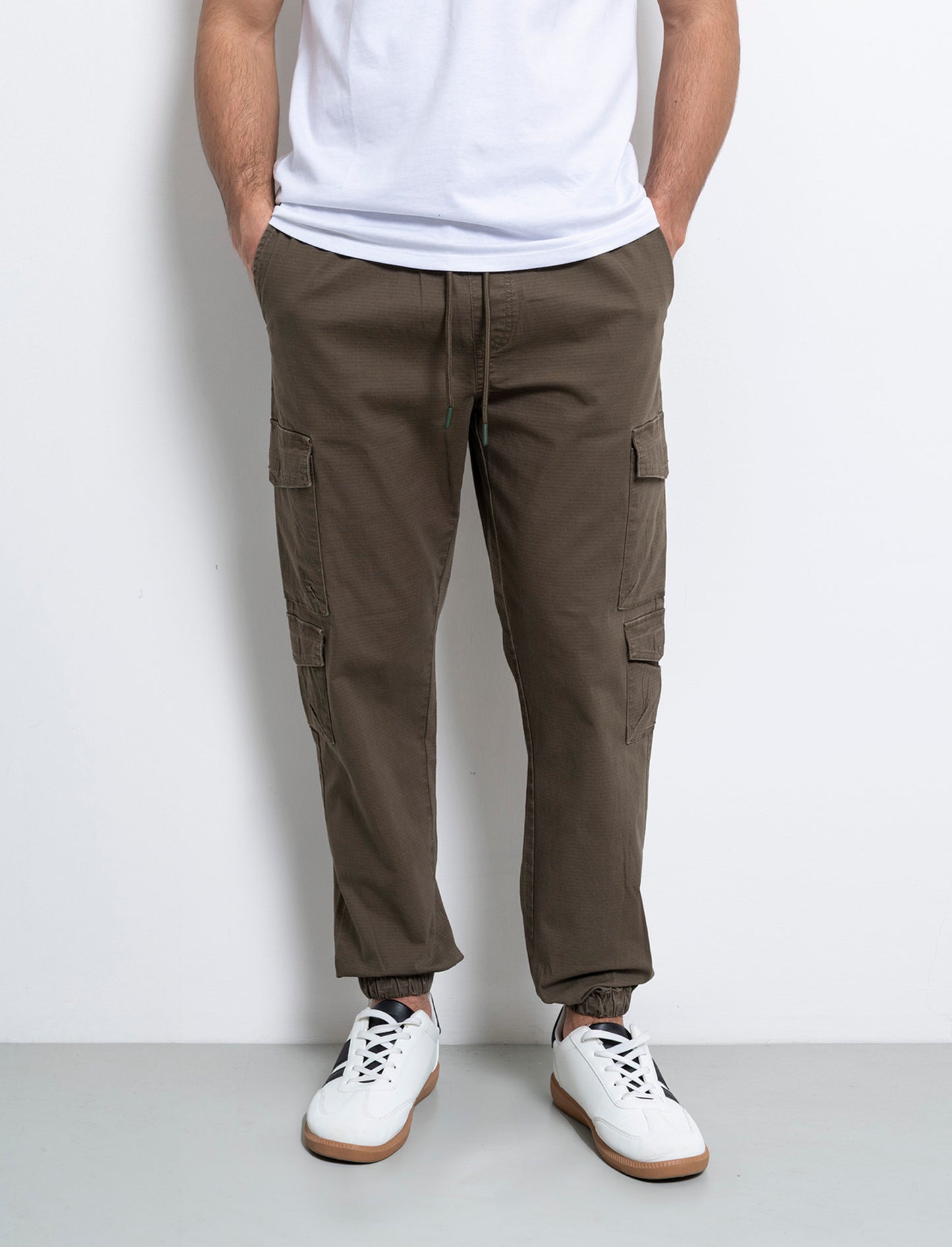 Man's rip stop cargo pants - Green