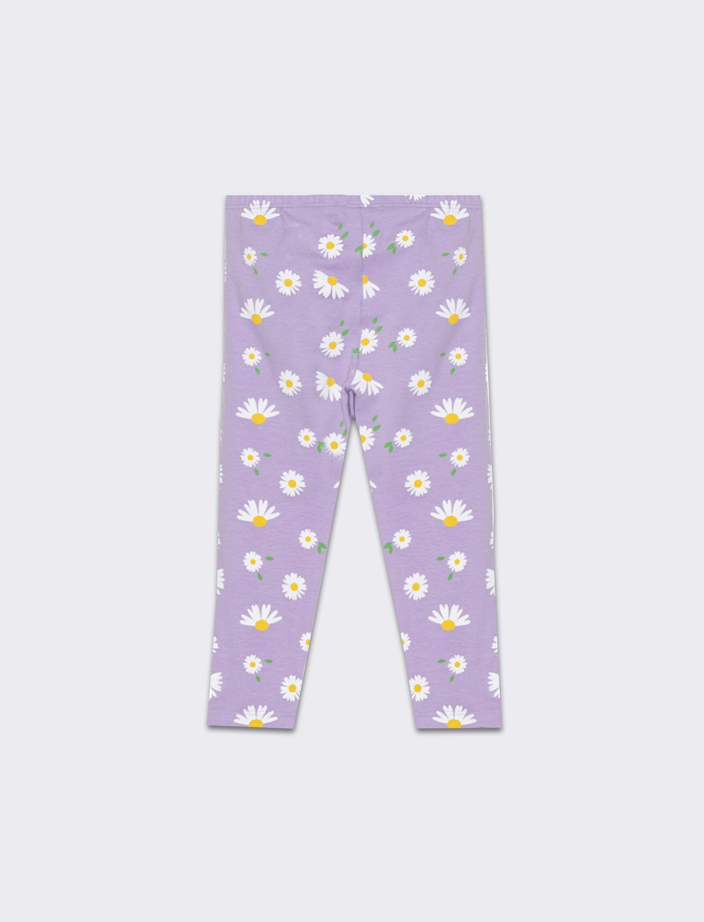 Leggings all over da neonata - Lilla