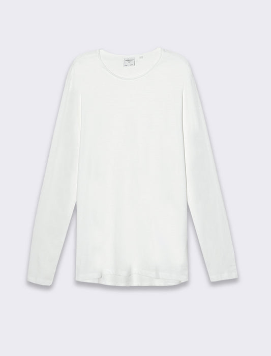 Man's basic slub cotton t-shirt - White