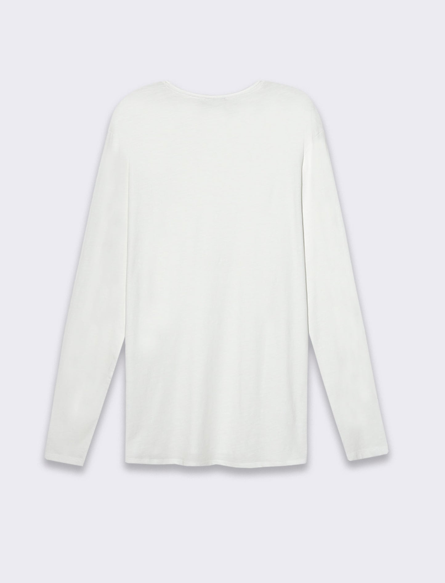 Man's basic slub cotton t-shirt - White