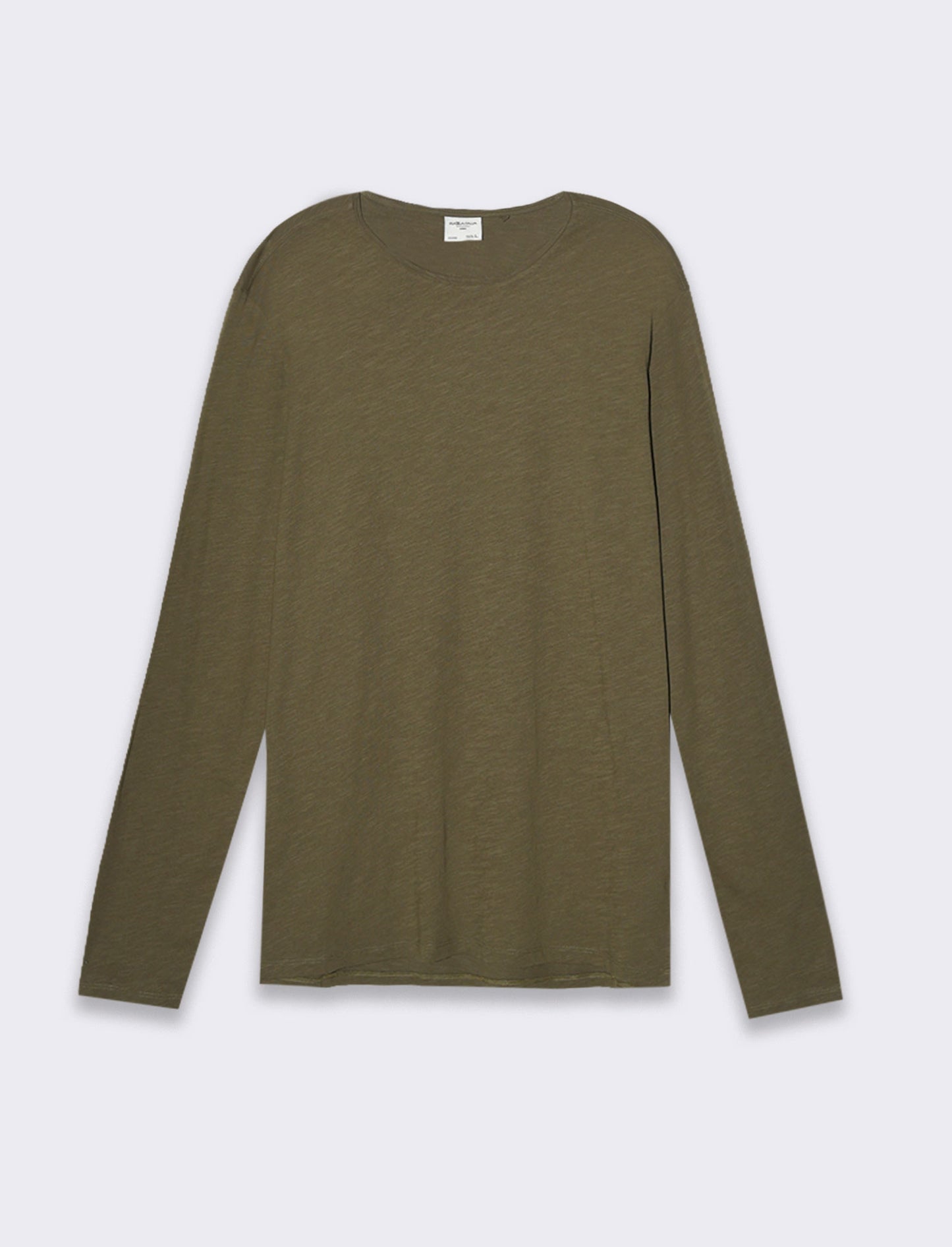 Man's basic slub cotton t-shirt - Green