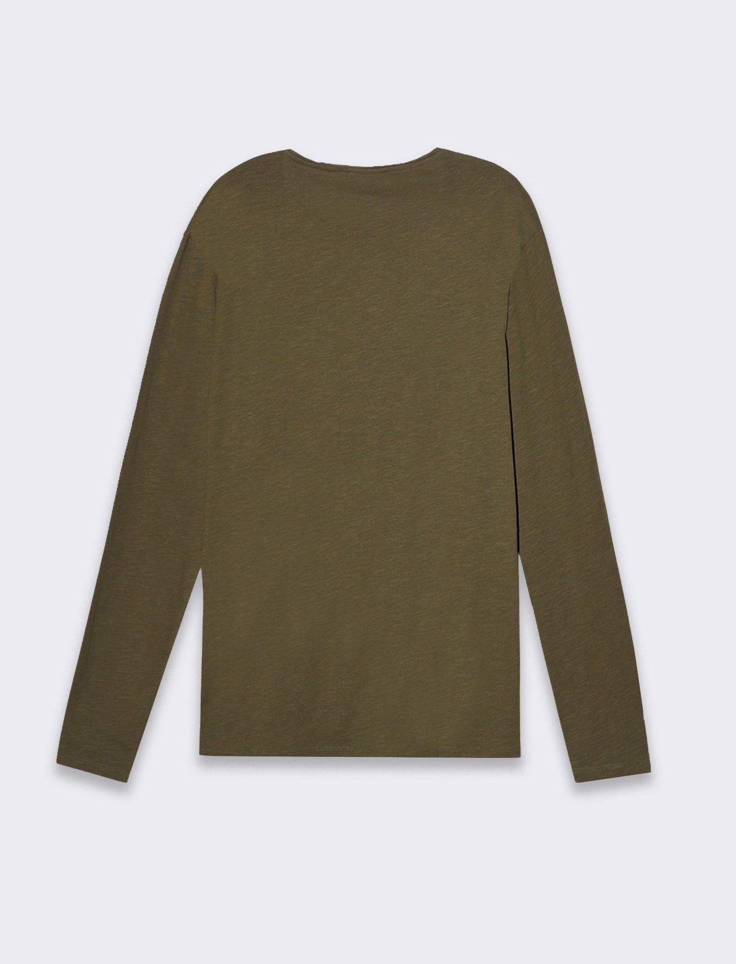 Man's basic slub cotton t-shirt - Green