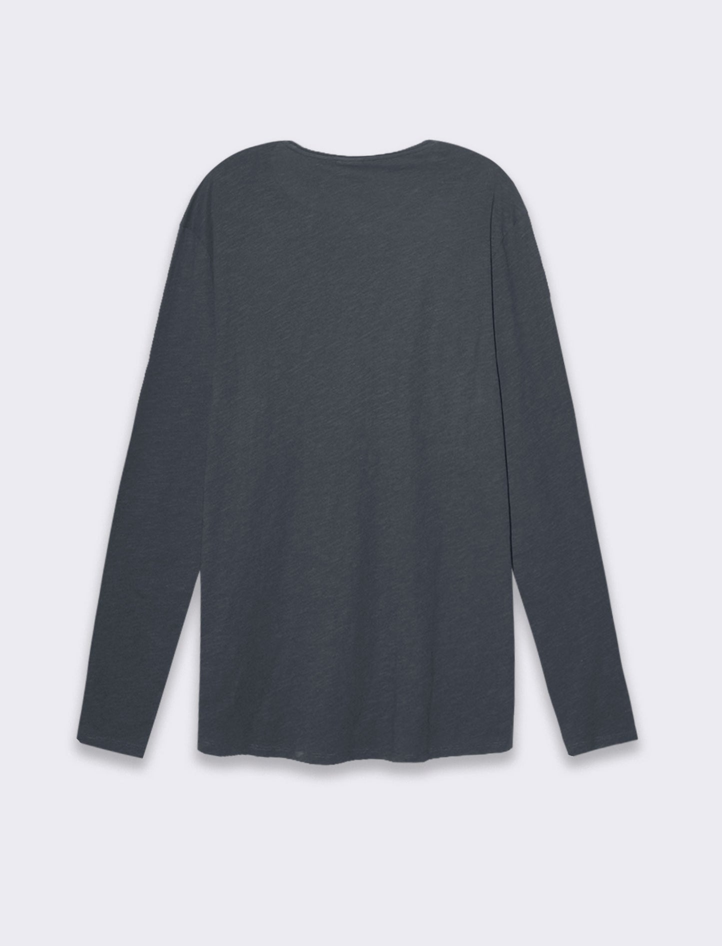 Man's basic slub cotton t-shirt - Blue