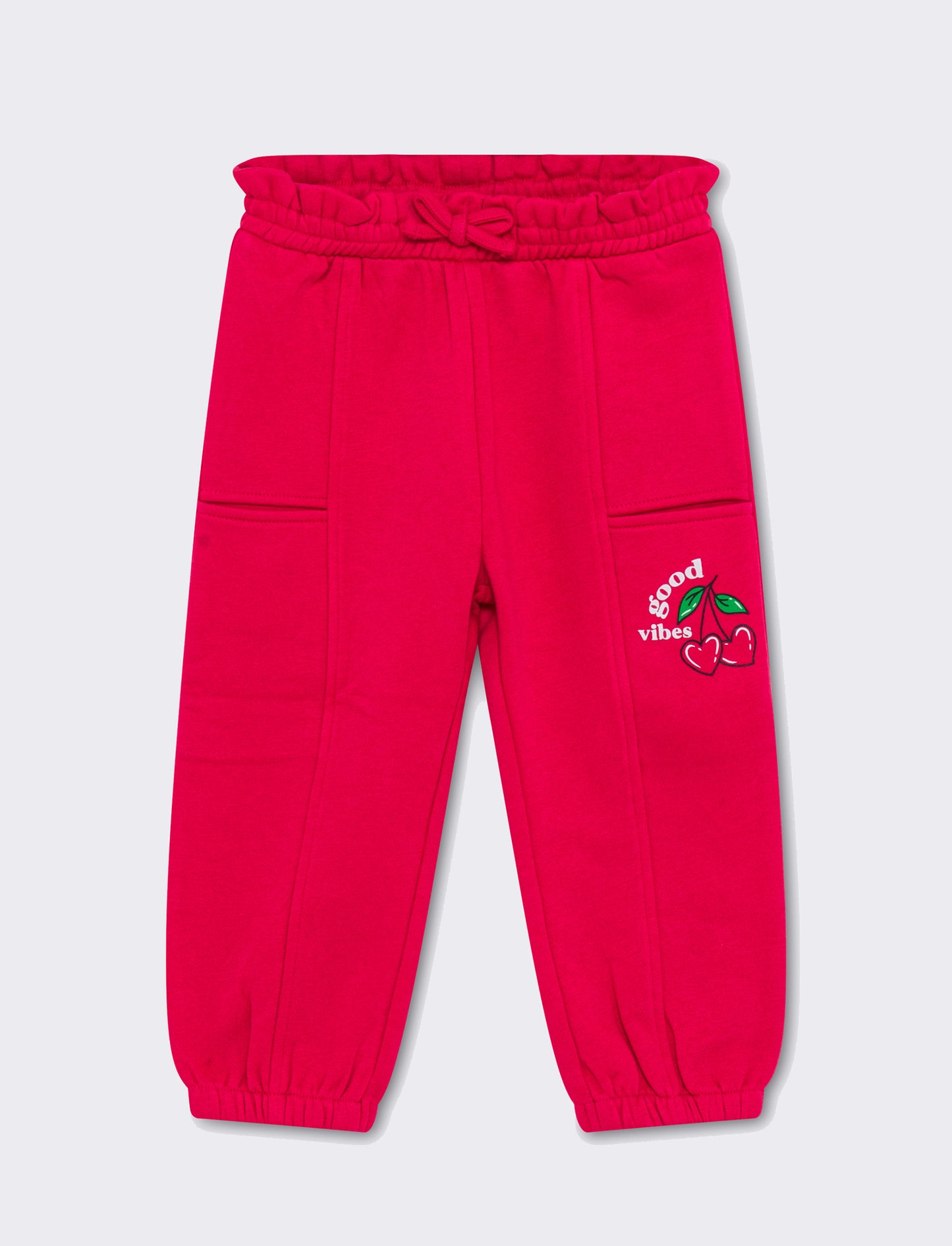 Pantafitness con tasche da neonata - Fuxia
