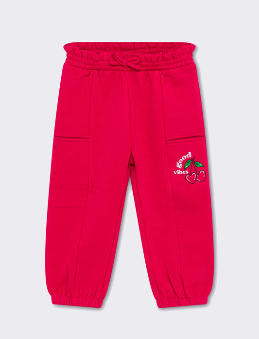Pantafitness con tasche da neonata - Fuxia