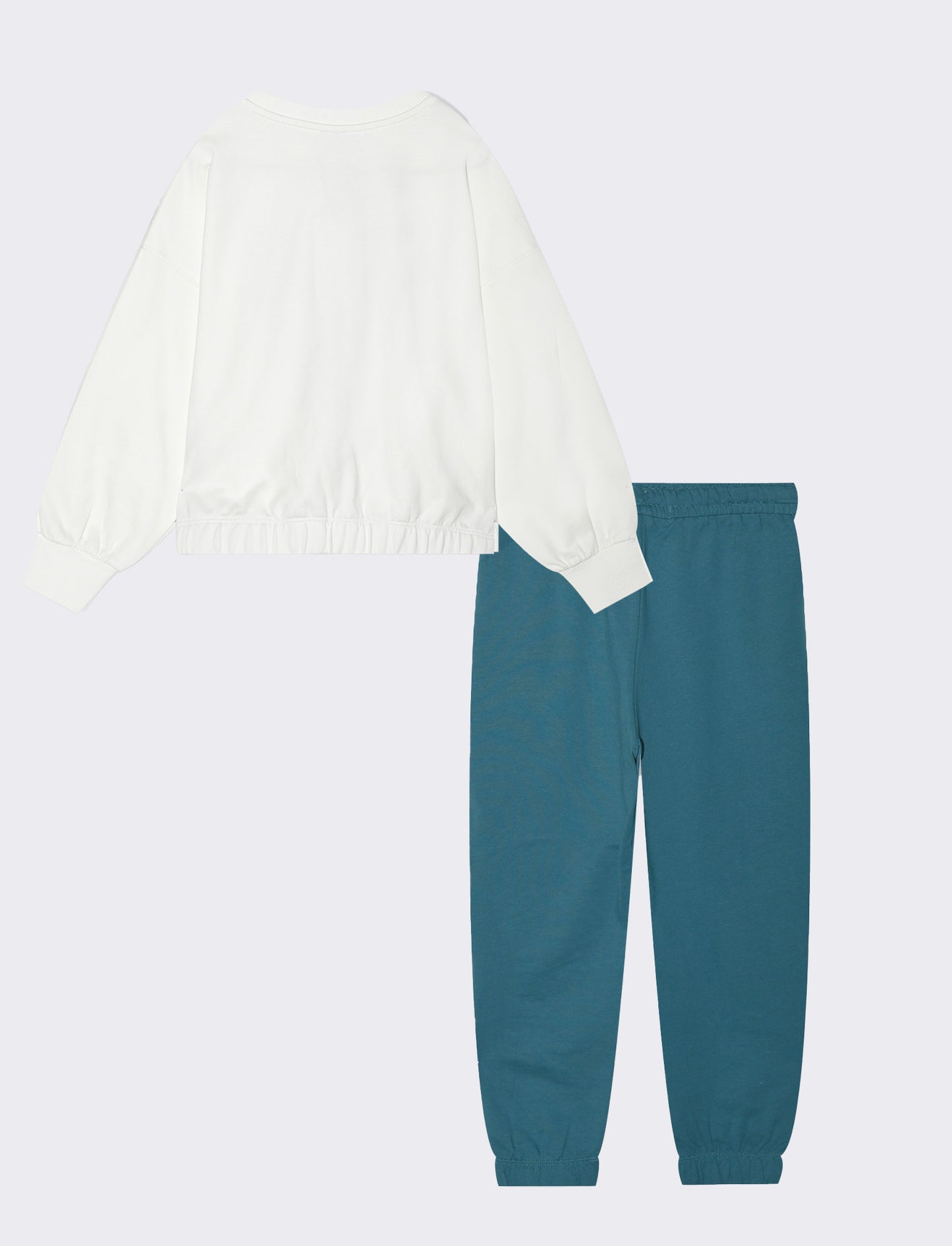 Set due pezzi da bambina - Verde