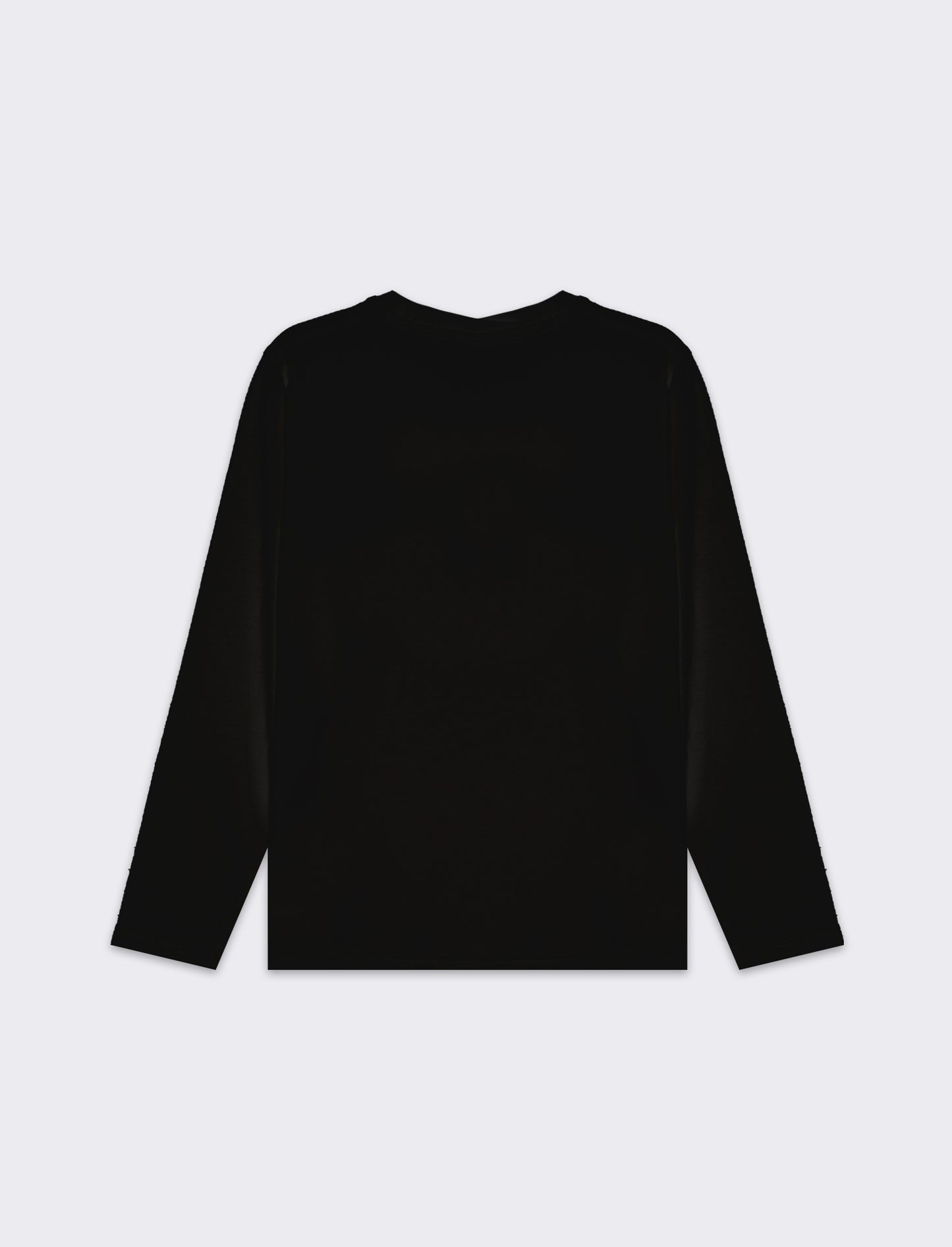 T-shirt in jersey con stampa da bambino - Nero
