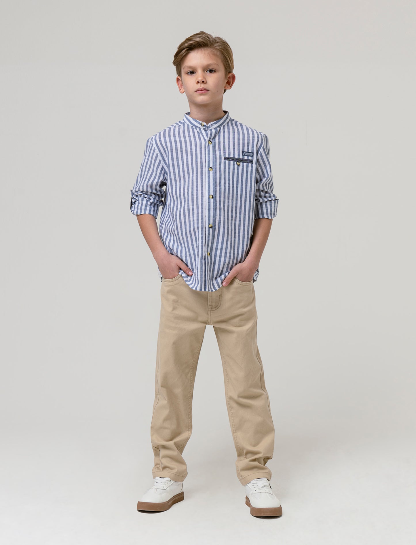 Pantaloni 5 tasche da bambino - Beige