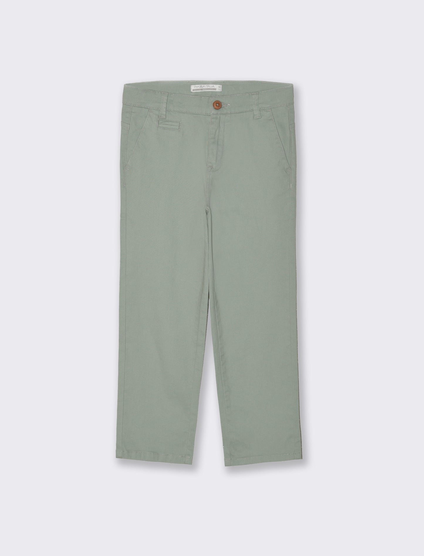 Pantaloni regular da bambino - Verde salvia