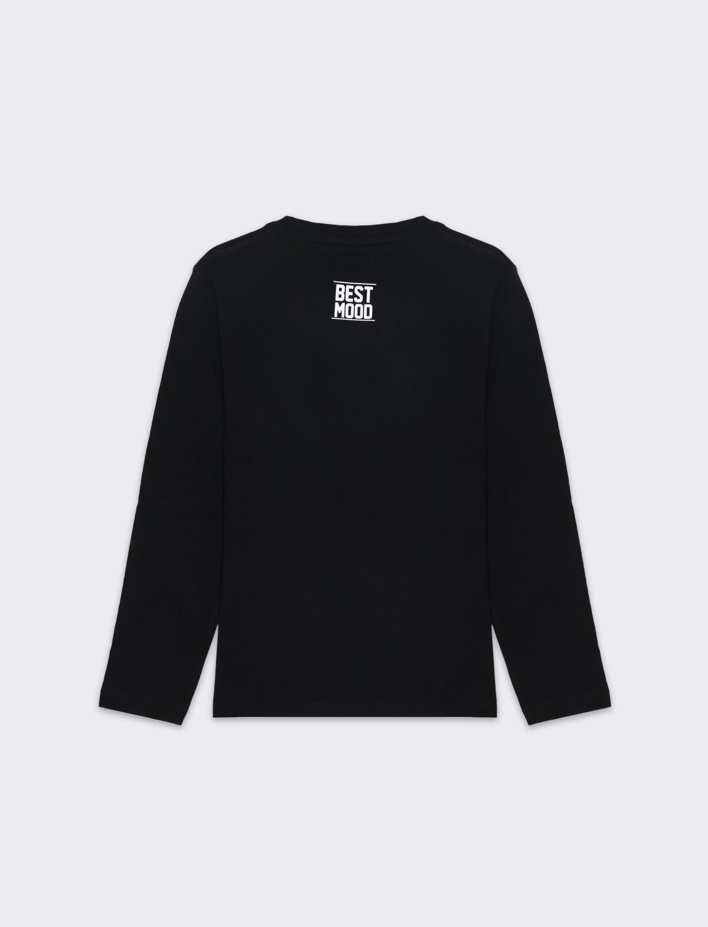 T-shirt girocollo da bambino - Nero
